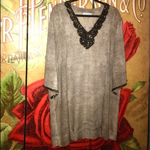 cocoon Other - 100% Rayon Embellished Vacation coverup by Cocoon